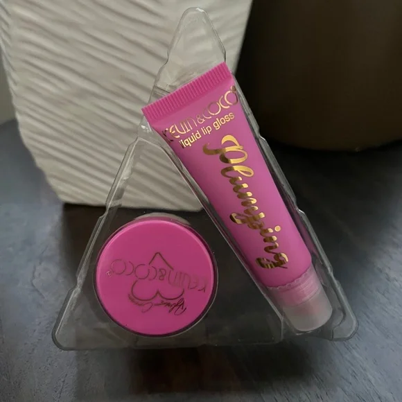 KEVIN and COCO Liquid Lip Gloss and Blush Cream Set NEW - Picture 6 of 7
